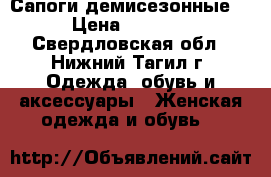 Сапоги демисезонные  › Цена ­ 3 500 - Свердловская обл., Нижний Тагил г. Одежда, обувь и аксессуары » Женская одежда и обувь   